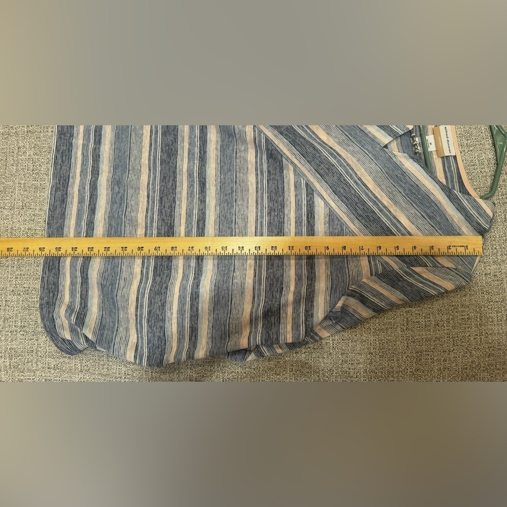 Alfred Dunner Women’s Plus Size A Fresh Start Striped 3/4 Sleeve Top Sz 2X - Picture 9 of 10
